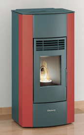 Heizung-G�nstig, Olsberg, Pelletkaminofen, Pellet, Pelletofen, wasserf�hrend, Minerva, Libera, Tellus, Tellus Aqua, Stahlblech gussgrau, Stahlblech rot, Speckstein, zubeh�r