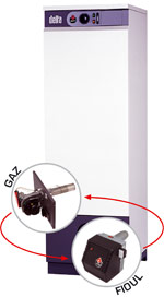 ACV Delta Performance 25 l-/ Gaskombikessel (Kaminanschluss)