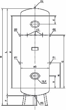 Druckluftbehlter DLB S techn