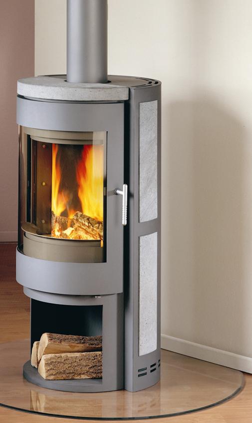 Justus Kaminofen Polarfeuer R1 S Naturstein