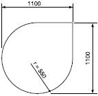 Tropfenform-Funkenschutzplatte