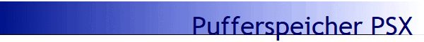 Pufferspeicher PSX 