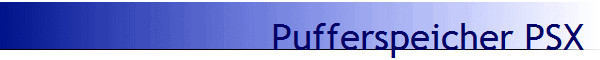 Pufferspeicher PSX 