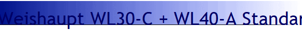 Weishaupt WL30-C + WL40-A Standard